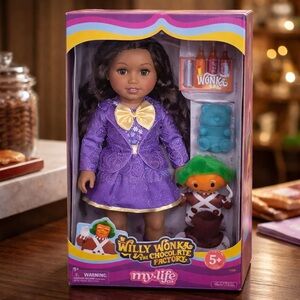 NEW My Life As WILLY WONKA & THE CHOCOLATE FACTORY Dark Tan Skin Brown Eyes Doll